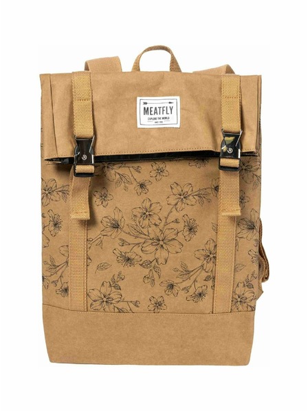 Meatfly Meatfly текстилна раница Vimes Blossom Brown 11 L