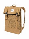 Meatfly Meatfly текстилна раница Vimes Blossom Brown 11 L