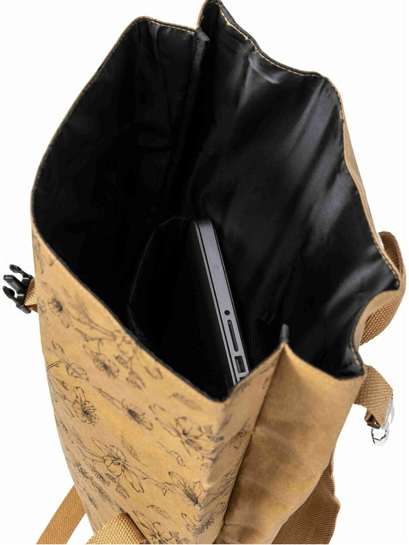 Meatfly Meatfly текстилна раница Vimes Blossom Brown 11 L