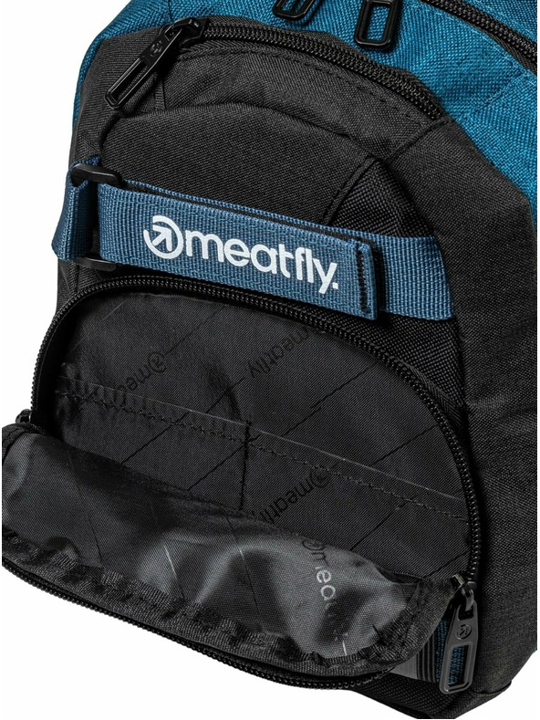 Meatfly Meatfly раница Levi Petrol Heather/Charcoal Heather 10 L