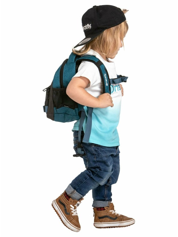 Meatfly Meatfly раница Levi Petrol Heather/Charcoal Heather 10 L