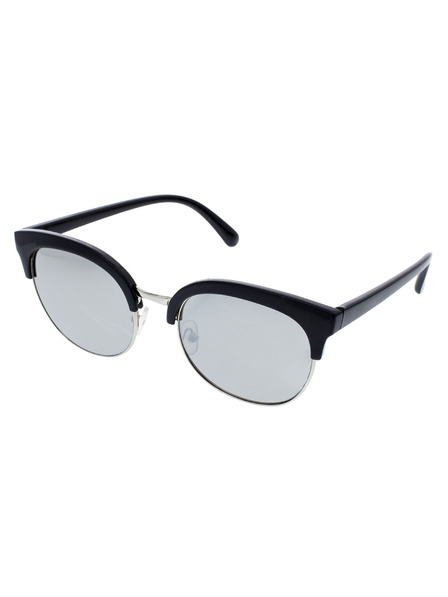 OEM OEM Слънчеви очила полу-рамкови July мраморирани кафяви рамки сини стъкла