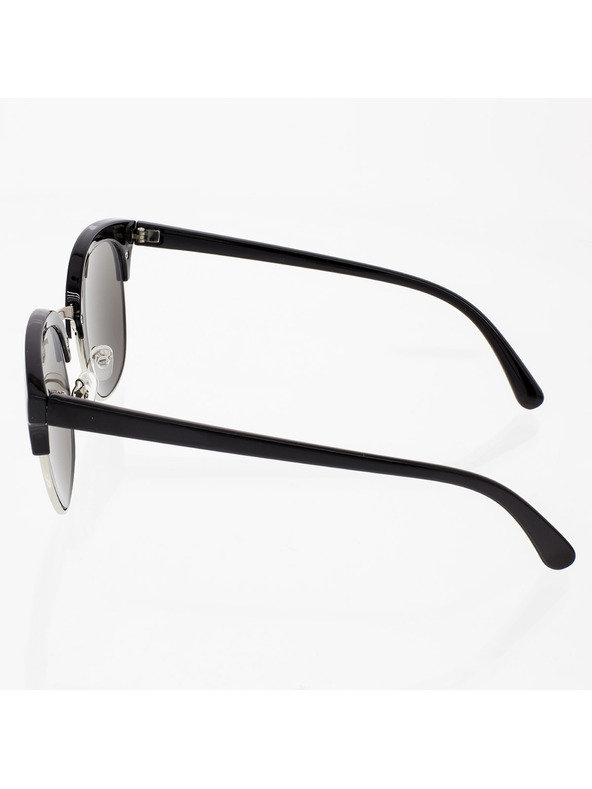 OEM OEM Слънчеви очила полу-рамкови July мраморирани кафяви рамки сини стъкла