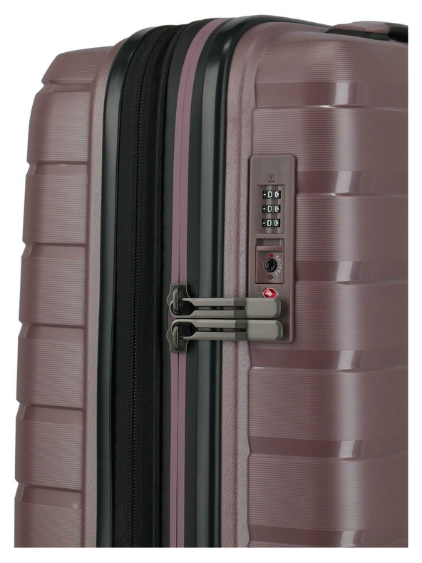 Travelite Пътнически куфар Travelite Air Base S разширяем Lilac