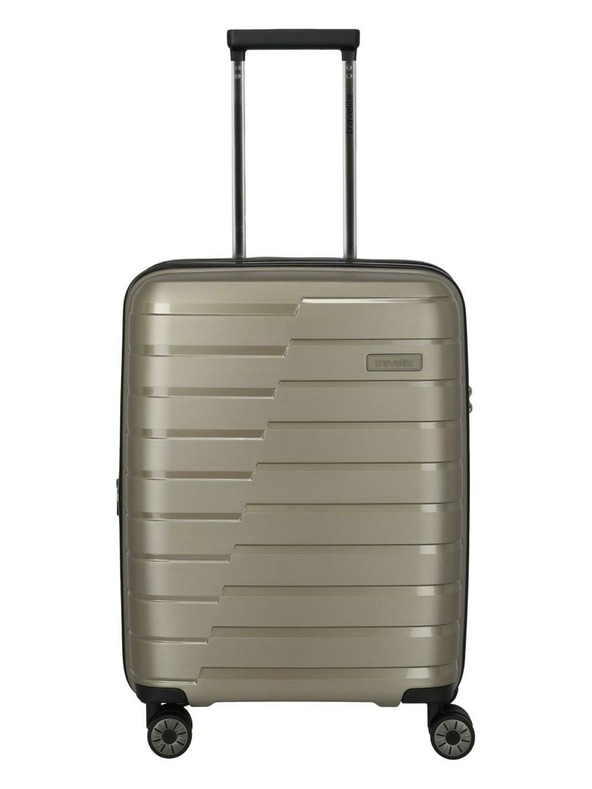 Travelite Пътнически куфар Travelite Air Base S разширяем Champagne