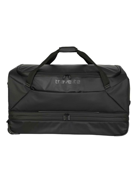 Travelite Пътническа чанта Travelite Basics с колелца разширяема Black