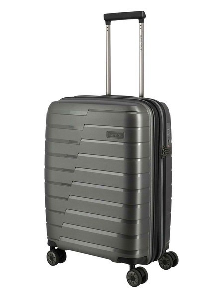 Travelite Пътнически куфар Travelite Air Base S разширяем Anthracite