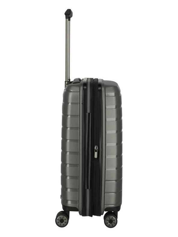 Travelite Пътнически куфар Travelite Air Base S разширяем Anthracite