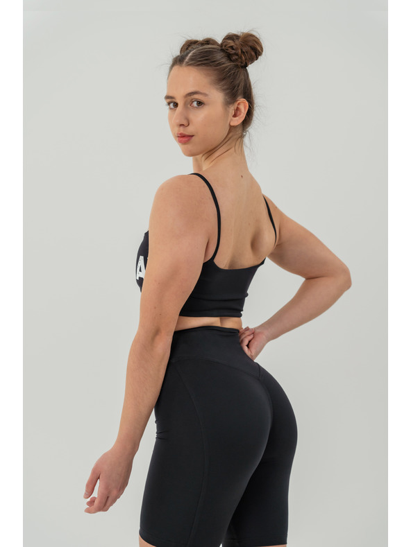 Nebbia Клин шорти с висока талия 9" SNATCHED 614 XS, черни