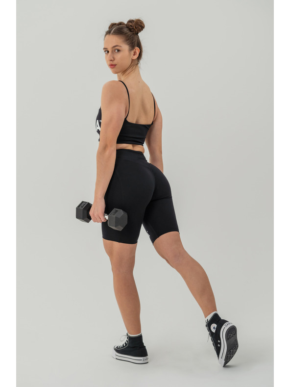 Nebbia Клин шорти с висока талия 9" SNATCHED 614 XS, черни