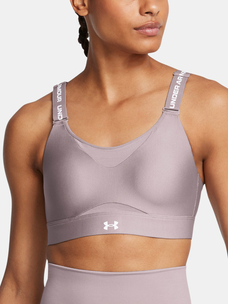 Under Armour Дамски сутиен Under Armour UA Infinity High 2.0 Bra-GRY