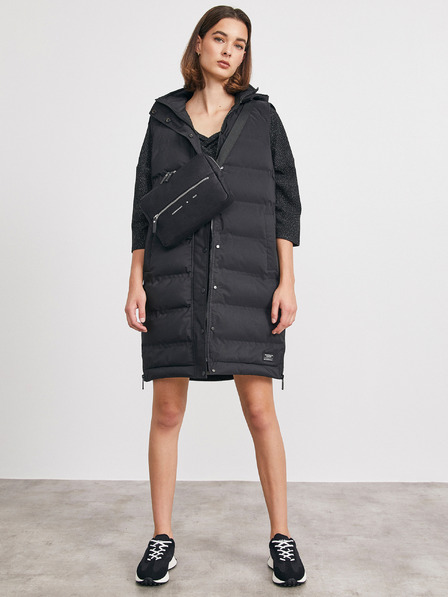 ZOOT.lab Черна шарена рокля METROOPOLIS by ZOOT.lab Eustacia