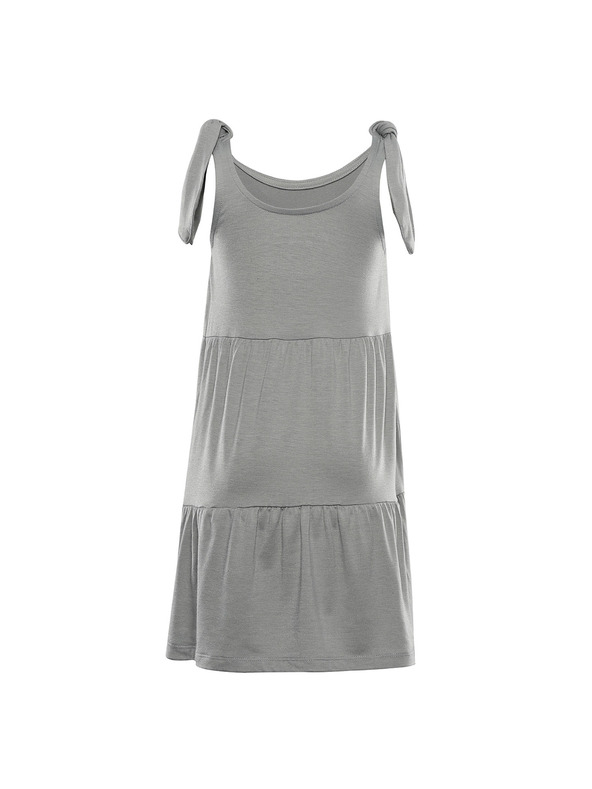 ALPINE PRO Детски летни рокли ALPINE PRO ARENO сянка