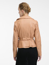Orsay Светлокафяво дамско кожено яке ORSAY