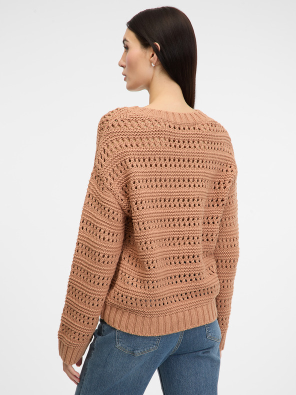 Orsay Светлокафяв дамски пуловер ORSAY