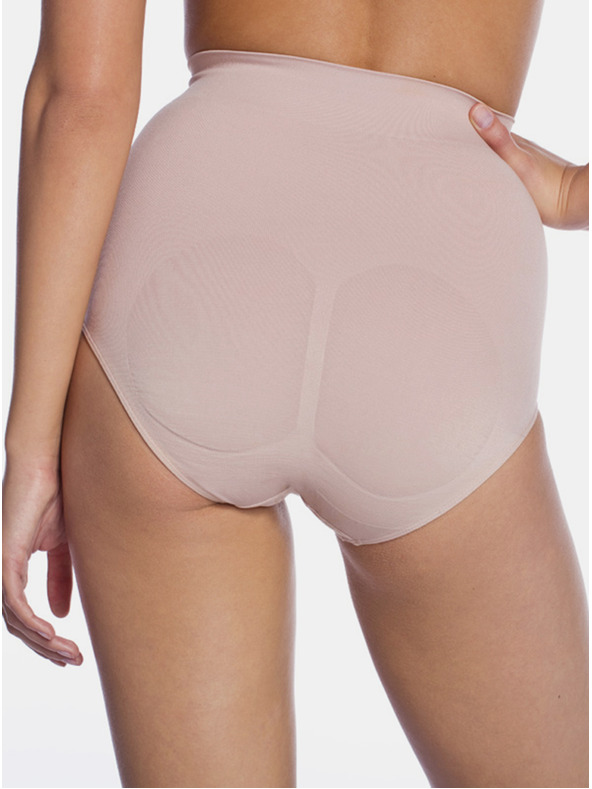 Bellinda Бежови дамски оформящи бикини Bellinda 3ACTIONS MIDISLIP