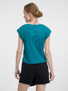 Orsay Тюркоазена дамска тениска с къс ръкав ORSAY