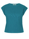 Orsay Тюркоазена дамска тениска с къс ръкав ORSAY
