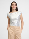 Orsay Сребриста дамска блуза ORSAY