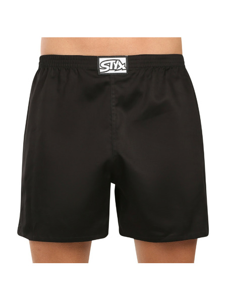 Styx Мъжки пижамни гащи Styx черни