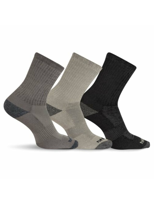 Merrell merrell чорапи MEA33507C3B2 CHARH WOOL EVERYDAY CREW (3 опаковки) въглищен heather S/M MERRELL ЧОРАПИ
