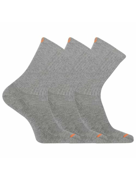 Merrell merrell чорапи MEA33564C3B2 GRAYH CUSHIONED COTTON CREW (3 опаковки) сиви S/M MERRELL ЧОРАПИ