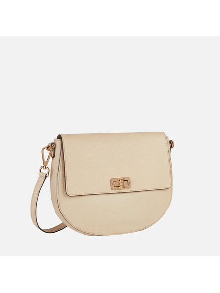 Geox Кремава дамска чанта Geox