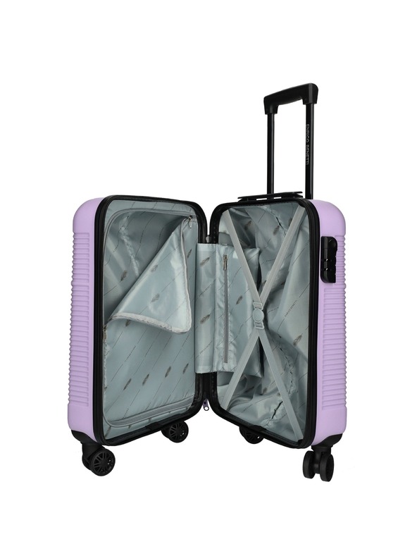 Enrico Benetti Пътен куфар Enrico Benetti Louisville S Лилав