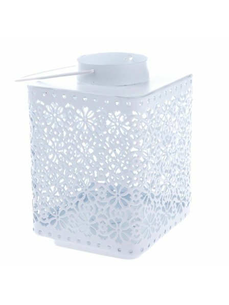 Casa de Engel Метален фенер, бял, 0/12