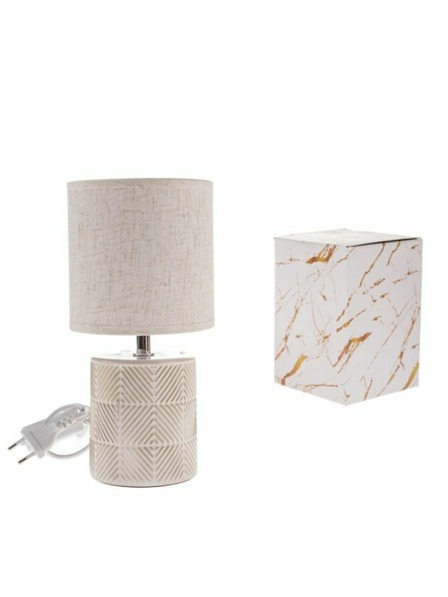 Casa de Engel Керамична електрическа настолна лампа 27см, 1/12