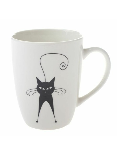 Casa de Engel Порцеланова чаша с мотив на котка - 370мл, 12/36
