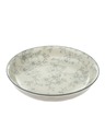 Casa de Engel Керамична дълбока чиния Ø 20 см - сиви цветя, 6/24