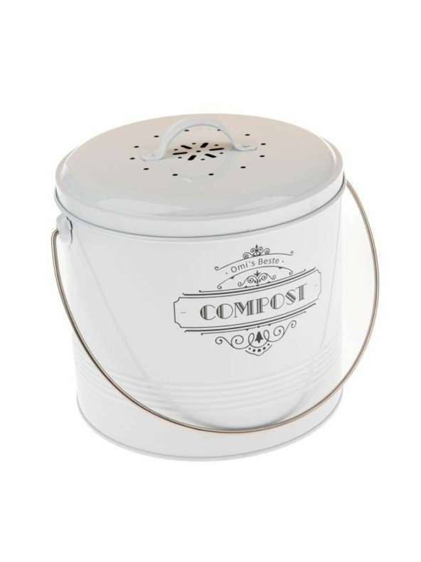 Casa de Engel Метален контейнер за компост с въглероден филтър (EN), 0/4