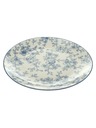 Casa de Engel Керамична чиния Ø 26 см - сини цветя, 6/12