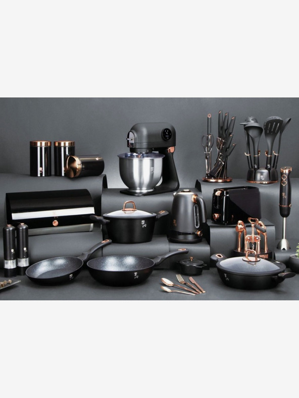 Berlingerhaus Електрическа мелничка за черен и бял пипер BERLINGERHAUS Black Rose Collection