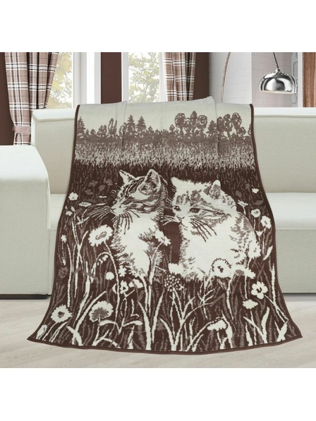 Bellatex Шарено одеяло 150x200cm Котенца