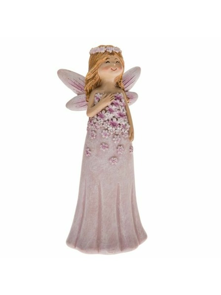 Casa de Engel Полирезинова фея 13см - цветя, 6/72