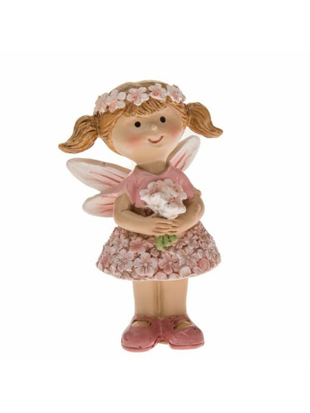 Casa de Engel Полирезинова фея 9см - цветя, 12/144