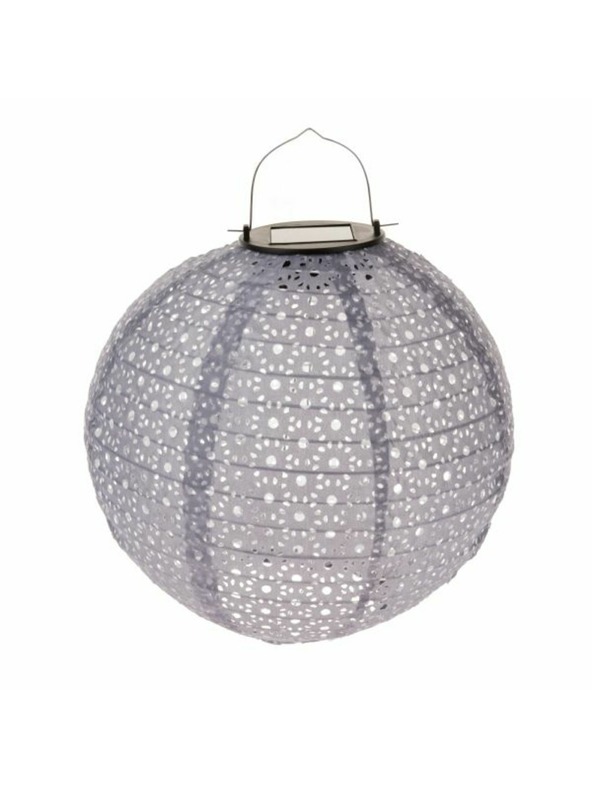 Casa de Engel Текстилен външен фенер със соларно LED осветление, 0/72