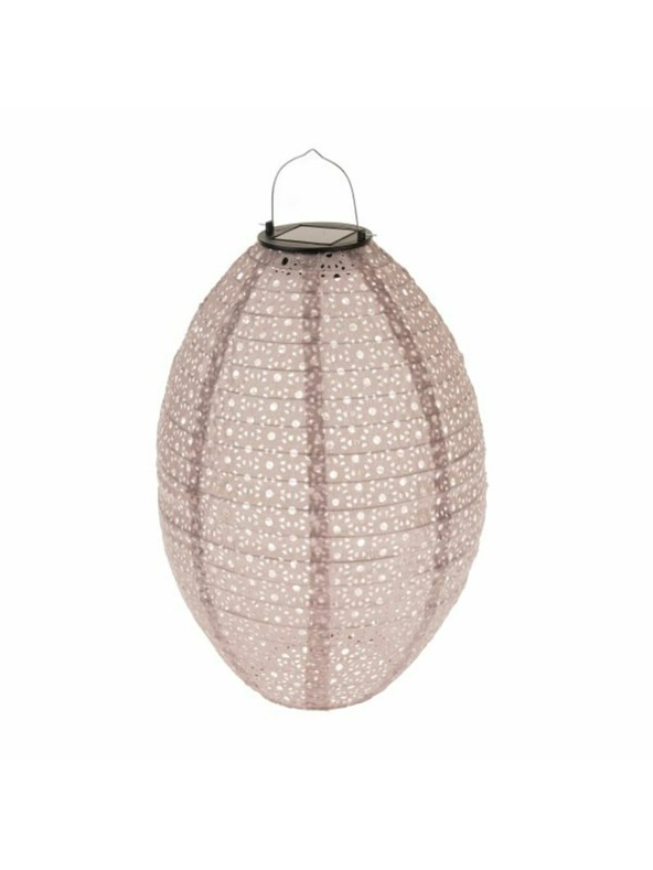 Casa de Engel Текстилен външен фенер със соларно LED осветление, 0/36