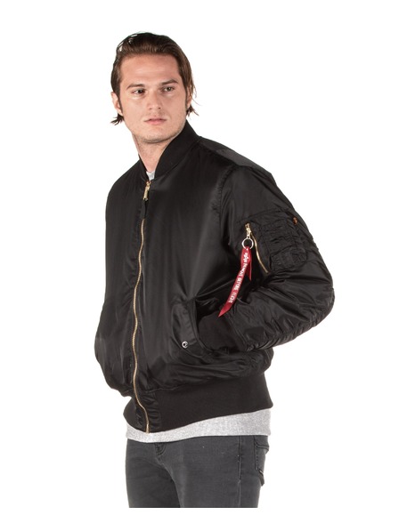 Alpha Industries Мъжко черно бомбър яке Alpha Industries MA-1 Heritage