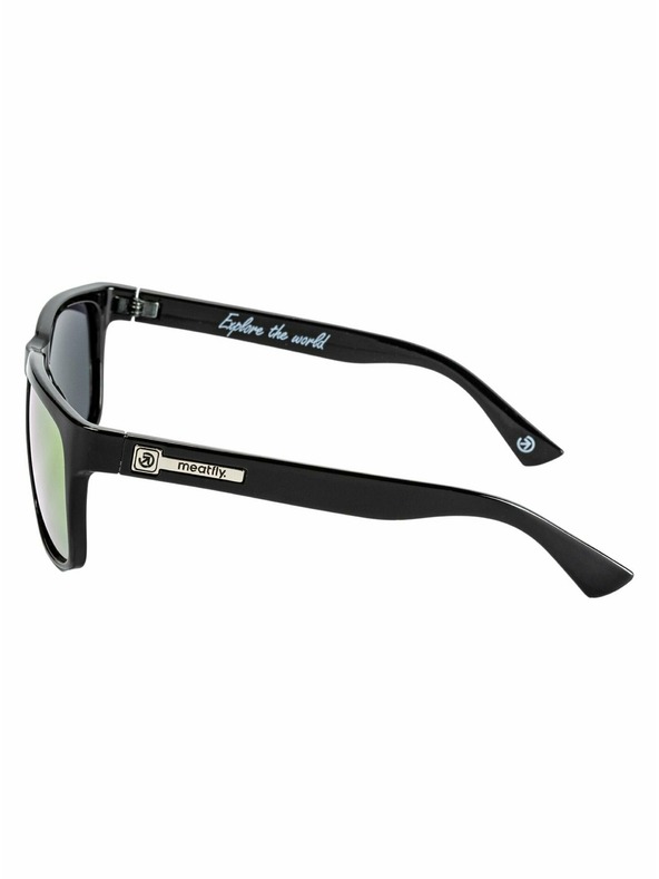 Meatfly Мъжки поляризирани слънчеви очила Meatfly Ronnie Black | Черен | Размер