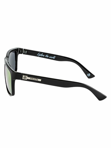 Meatfly Мъжки поляризирани слънчеви очила Meatfly Ronnie Black | Черен | Размер