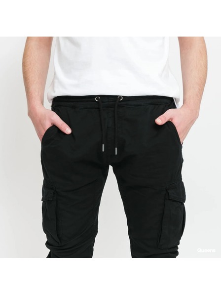 Alpha Industries Мъжки черни долнища Alpha Industries Cotton Twill Jogger
