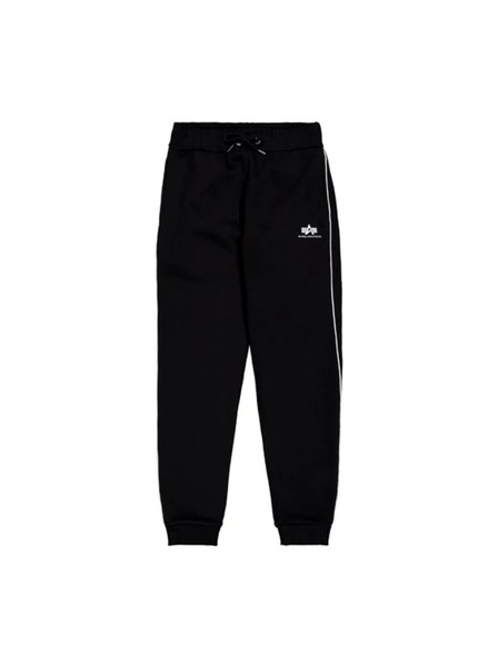 Alpha Industries Мъжки черни долнища Alpha Industries Track jogger Small Logo