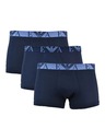 Emporio Armani Комплект от три броя тъмносини боксерки Emporio Armani Underwear 40035 Marine 3-Pack