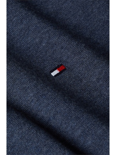 Tommy Hilfiger Мъжки син пуловер от колекция 1985 Tommy Hilfiger