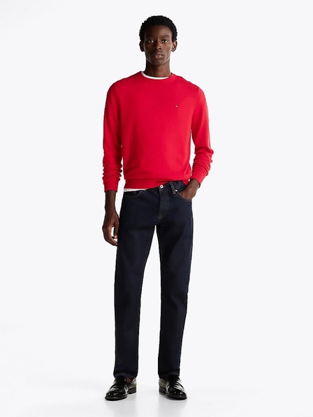 Tommy Hilfiger Мъжки червен пуловер Primary Red Tommy Hilfiger