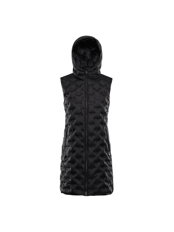 ALPINE PRO Дамска жилетка с мембрана ALPINE PRO GURFA черна