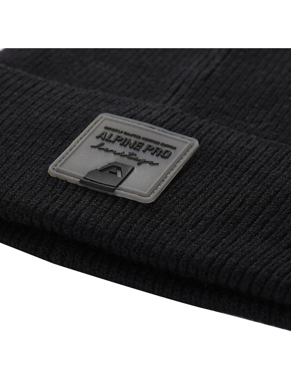 ALPINE PRO Зимна шапка ALPINE PRO ZASIAFE black